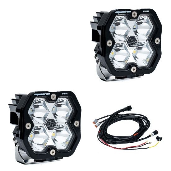 Picture of Squadron 2.0 Pro Black LED Auxiliary Light Pod Pair - Universal