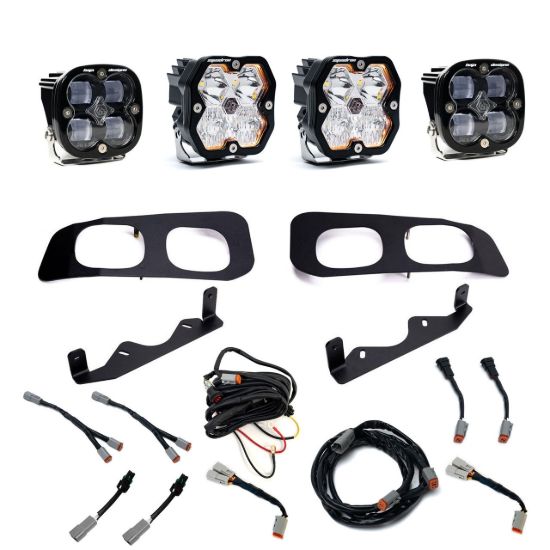 Picture of Squadron 2.0 Sport/Squadron SAE Dual Fog Pocket Light Kit - Ford 2023-26 F-250/350 Super Duty