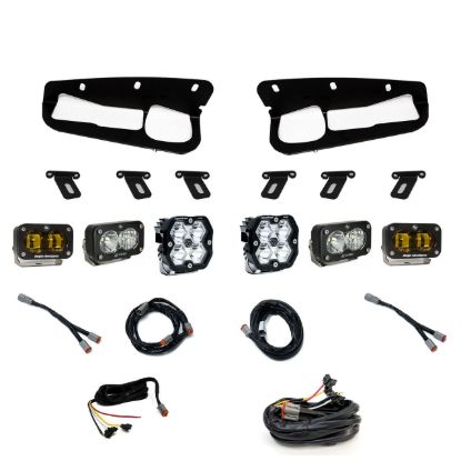 Picture of Squadron 2.0 Pro/S2 Pro/S2 SAE """"Pro"""" Fog Pocket Light Kit - Ford 2021-26 Bronco; 2022-24 Bronco Raptor; Note: w/ Steel Bumper