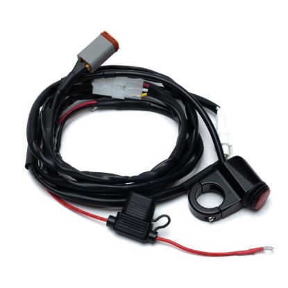 Picture of Squadron 2.0 4-pin Deutsch Motorcycle Wiring Harness w/ Switch - Universal - Universal