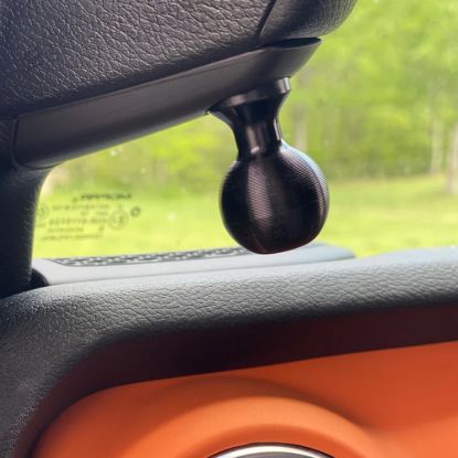 Picture of CMM A-Pillar 1 Inch Ball Mount Solution - Jeep 2024-On Wrangler JL; 2024-On Gladiator