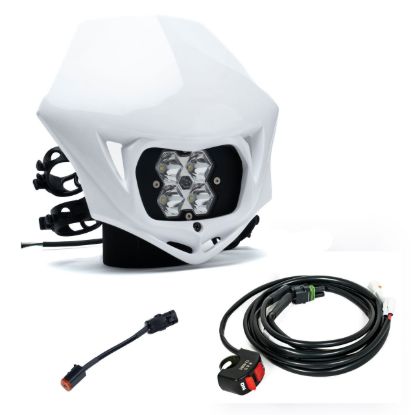Picture of Squadron 2.0 Sport (D/C) Universal Headlight w/Shell / Wiring Harness Package - Suzuki RMZ250 (2010-16)/RMZ450 (2008-2016)