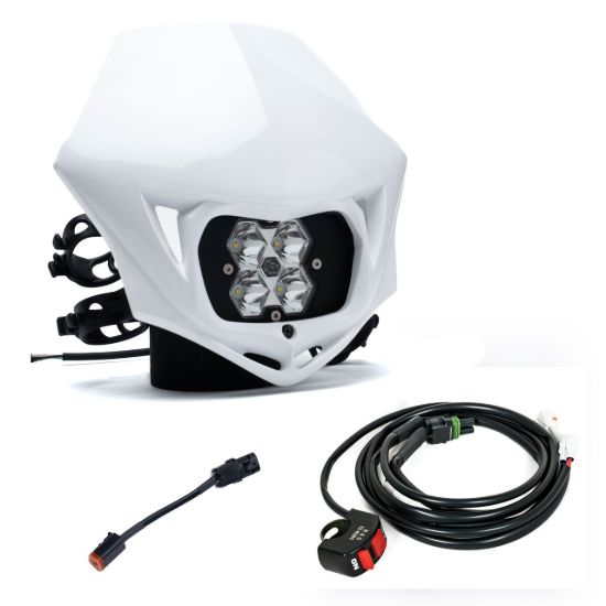 Picture of Squadron 2.0 Sport (D/C) Universal Headlight w/Shell / Wiring Harness Package - Suzuki RMZ250 (2010-16)/RMZ450 (2008-2016)