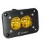 Picture of S2 Sport Black Flush Mount LED Auxiliary Light Pod - Universal