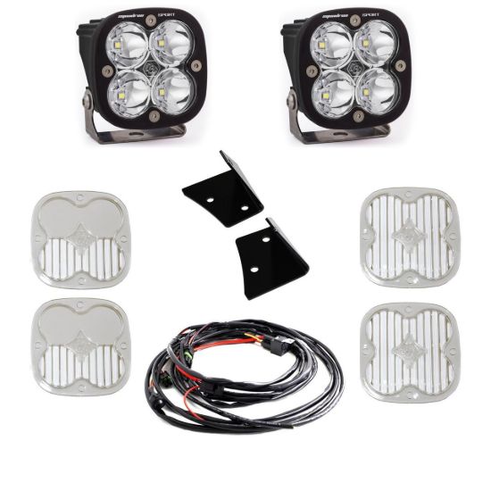 Picture of Jeep JK Squadron Sport A-Pillar Light Kit - Jeep 2007-18 Wrangler JK
