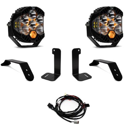 Picture of Jeep JL/JT LP6 Pro Bumper Light Kit - Jeep 2020-2026 Gladiator; 2018-2026 Wrangler JL; NOTE: w/ OE Plastic Bumper