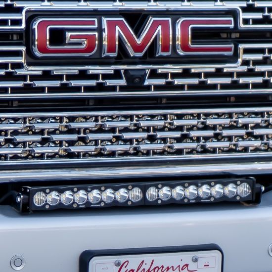 Picture of GMC S8 20 Inch Bumper Light Bar Kit - GMC 2020-23 Sierra 2500HD/3500HD