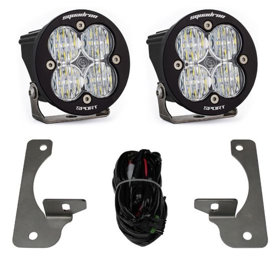 Picture of Jeep JK Squadron-R Sport Fog Pocket Light Kit - Jeep 2010-18 Wrangler JK; NOTE: w/ Premium OE Bumper