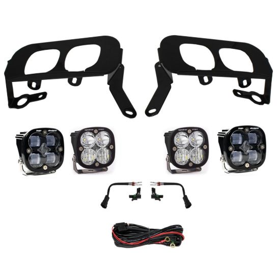 Picture of Squadron Sport/SAE Dual Fog Pocket Light Kit - 2014-15 Chevrolet Silverado 1500