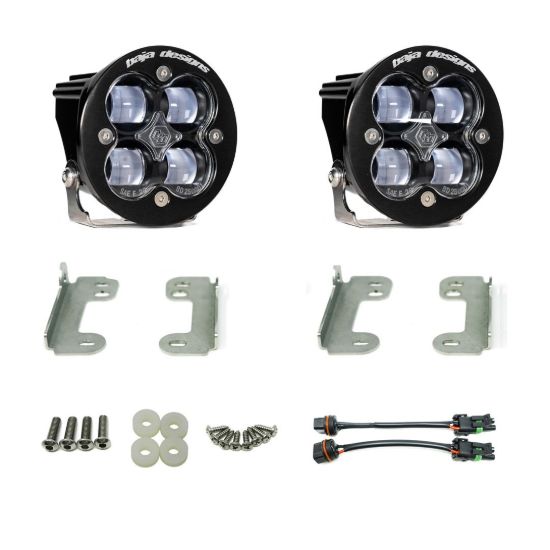 Picture of Jeep JK Squadron-R SAE Fog Pocket Light Kit - Jeep 2010-18 Wrangler JK; NOTE: w/ Standard OE Bumper