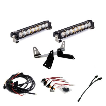 Picture of Ford S8 Dual 10 Inch Grille Light Bar Kit - Ford 2018-20 F-150