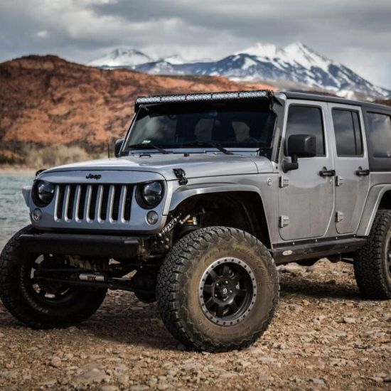 Picture of Jeep JK OnX6+ 50 Inch Roof Mount Light Kit - Jeep 2007-18 Wrangler JK