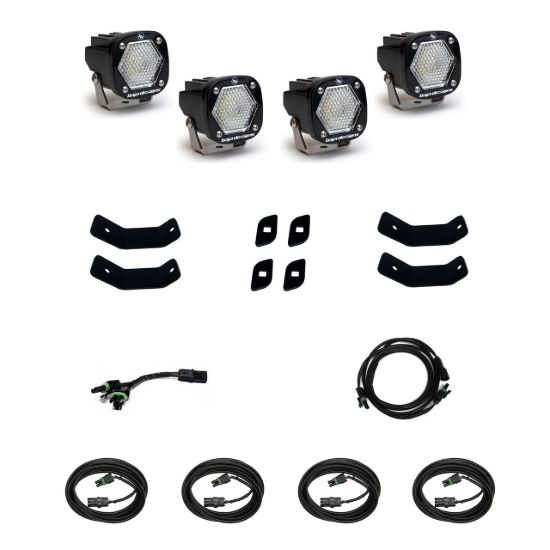 Picture of Mercedes S1 Roof Rack Rail Kit - Mercedes-Benz 2019-2026 Sprinter 1500/2500/3500