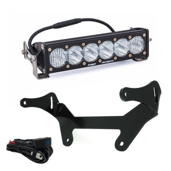 Picture of Can-Am OnX6+ LED 10 Inch Shock Mount Light Bar Kit - Can-Am 2017-24 Maverick X3