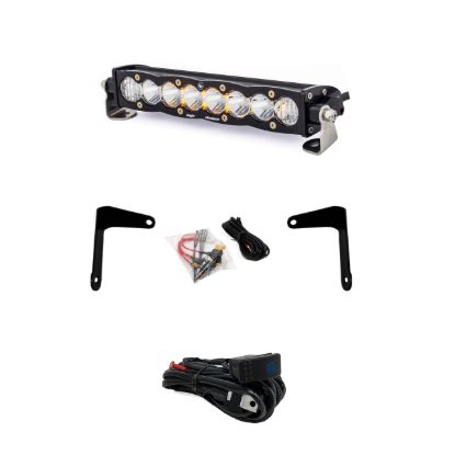 Picture of Can-Am S8 10 Inch Shock Mount Light Bar Kit - Can-Am 2017-24 Maverick X3