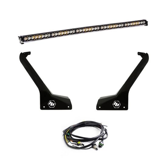 Picture of Jeep JL/JT S8 50 Inch Roof Mount Light Kit - Jeep 2020-2026 Gladiator; 2018-2026 Wrangler JL; Exc. Rubicon 392
