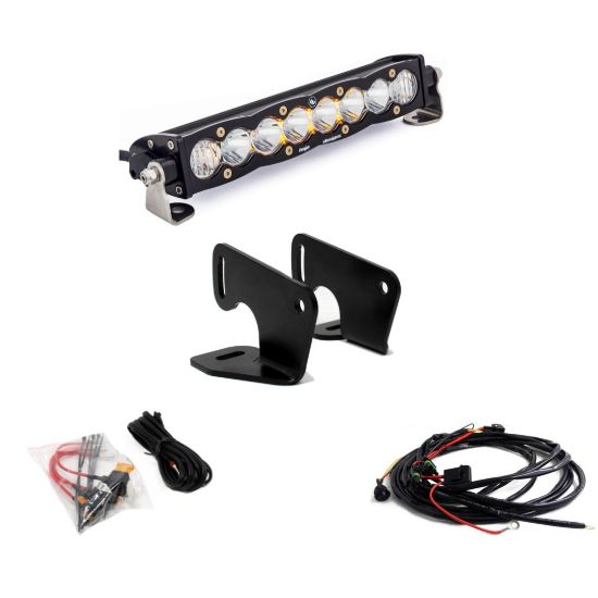 Picture of Polaris S8 10 Inch Hood Mount Light Bar Kit - Polaris 2020-2026 RZR Pro XP; 2024 RZR Turbo R