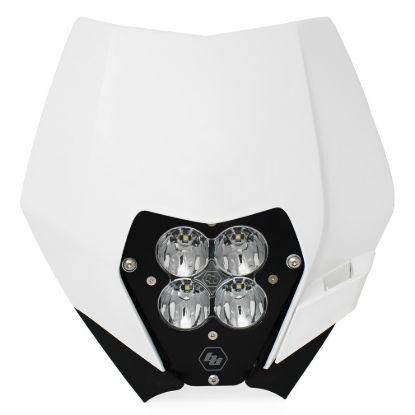 Picture of KTM XL80 (D/C) Headlight Kit w/ '08-13 Shell - KTM 2008-13 250 XCF-W; 2012-13 350 EXC-F; 2009-10 400 XC-W; 2008-11 450 EXC-R; 2008-13 450 XC-W; 2012-13 500 EXC; 2012-13 500 XC-W; 2008-11 530 EXC-R/530 XC-W