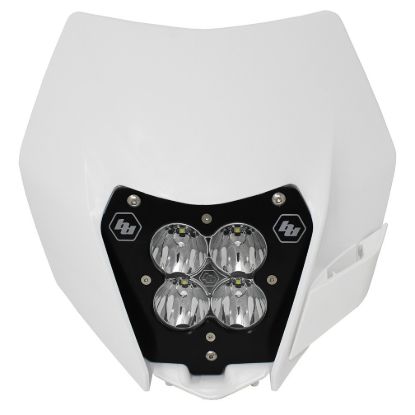 Picture of KTM XL80 (D/C) Headlight Kit w/ '14-16 Shell - KTM 2014-16 250 XCF-W/350 EXC-F/450 XC-W/500 EXC; 2013-16 500 XC-W