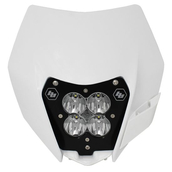 Picture of KTM XL80 (D/C) Headlight Kit w/ '14-16 Shell - KTM 2014-16 250 XCF-W/350 EXC-F/450 XC-W/500 EXC; 2013-16 500 XC-W