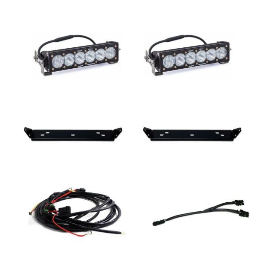 Picture of Ford OnX6+ 10 Inch Dual Behind Grille Light Bar Kit - Ford 2021-2026 F-150 Raptor, 2024-2026 F-150 Raptor 37/R