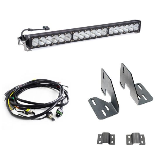 Picture of GMC OnX6+ 30 Inch Grille Light Bar Kit - GMC 2018-19 Sierra 2500HD/3500HD