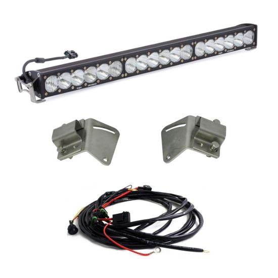 Picture of Chevy OnX6+ 30 Inch Grille Light Bar Kit - Chevy 2017 Silverado 2500HD/3500HD