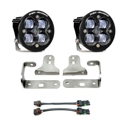 Picture of Jeep JL/JT Squadron-R SAE Fog Pocket Light Kit - Jeep 2020-2026 Gladiator; 2018-2026 Wrangler JL; NOTE: w/ OE Sport Bumper