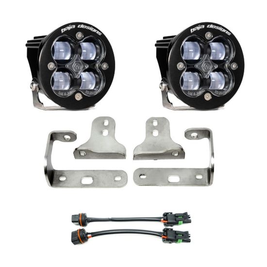Picture of Jeep JL/JT Squadron-R SAE Fog Pocket Light Kit - Jeep 2020-2026 Gladiator; 2018-2026 Wrangler JL; NOTE: w/ OE Sport Bumper