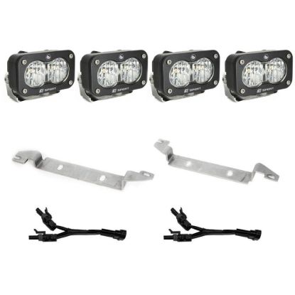 Picture of Toyota S2 Sport Dual Fog Pocket Light Kit - Toyota 2022-2026 Tundra