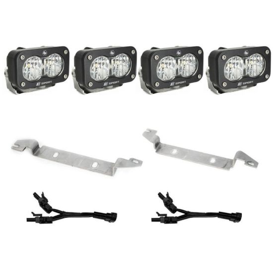 Picture of Toyota S2 Sport Dual Fog Pocket Light Kit - Toyota 2022-2026 Tundra