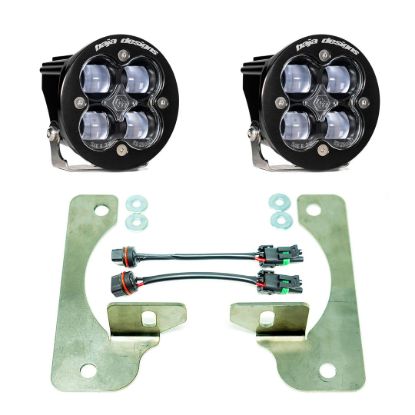 Picture of Jeep JL/JT Squadron-R SAE Fog Pocket Light Kit - Jeep 2020-2026 Gladiator; 2018-2026 Wrangler JL; NOTE: w/ OE Rubicon Bumper