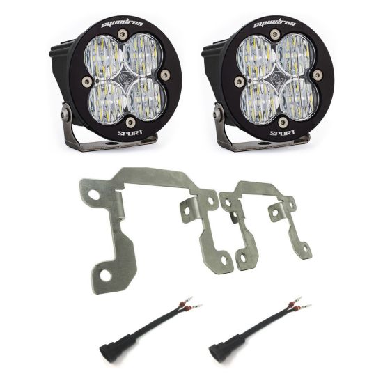 Picture of Ford Squadron Sport Fog Pocket Light Kit - Ford 2019-2023 Ranger; 2021-2025 Bronco NOTE: w/ OE Plastic Bumper