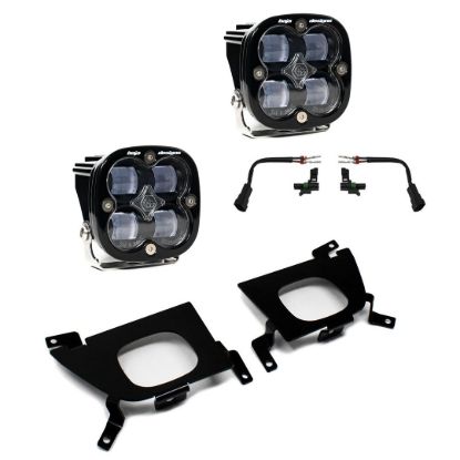 Picture of Chevy Squadron SAE Fog Pocket Light Kit - Chevy 2019-22 Silverado 1500 / 2020-22 2500HD/3500HD