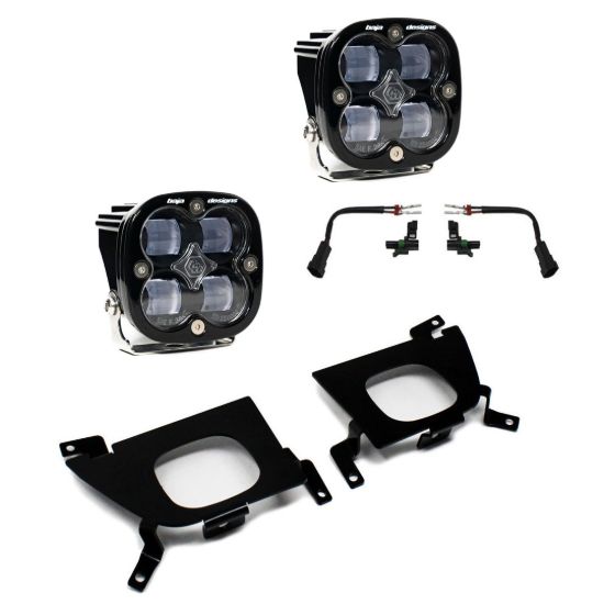 Picture of Chevy Squadron SAE Fog Pocket Light Kit - Chevy 2019-22 Silverado 1500 / 2020-22 2500HD/3500HD
