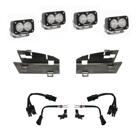 Picture of RAM S2 Sport Dual Fog Pocket Light Kit - RAM 2019-24 1500 Rebel; 2021-24 1500 TRX