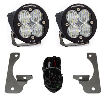 Picture of Jeep JK Squadron-R Pro Fog Pocket Light Kit - Jeep 2010-18 Wrangler JK; NOTE: w/ Premium OE Bumper