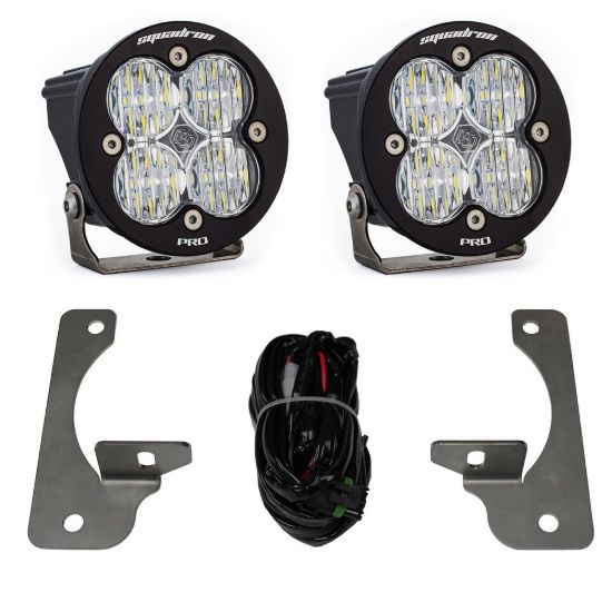 Picture of Jeep JK Squadron-R Pro Fog Pocket Light Kit - Jeep 2010-18 Wrangler JK; NOTE: w/ Premium OE Bumper