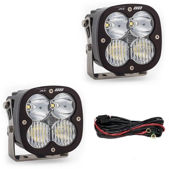Picture of Jeep JL/JT XL80 Bumper Light Kit - Jeep 2020-2026 Gladiator; 2018-2026 Wrangler JL; NOTE: w/ OE Steel Bumper