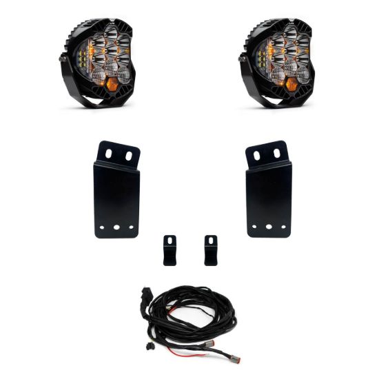 Picture of RAM LP9 Pro Bumper Light Kit - RAM 2019-24 1500 Rebel; 2021-24 1500 TRX