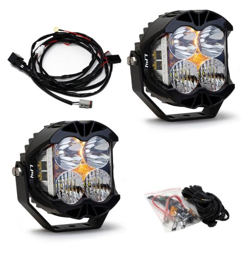 Picture of Jeep JL/JT LP4 Pro Bumper Light Kit - Jeep 2020-2026 Gladiator; 2018-2026 Wrangler JL; NOTE: w/ OE Steel Bumper