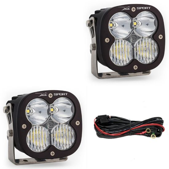 Picture of Jeep JL/JT XL Sport Bumper Light Kit - Jeep 2020-2026 Gladiator; 2018-2026 Wrangler JL; NOTE: w/ OE Steel Bumper