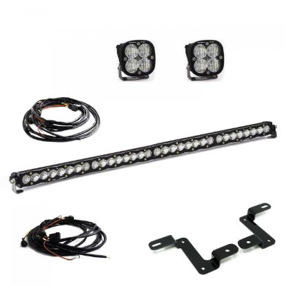 Picture of Jeep JL/JT Squadron Sport/S8 40 Inch A-Pillar/Cowl Mount Light Kit - Jeep 2020-2026 Gladiator; 2018-2026 Wrangler JL