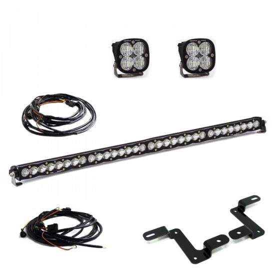 Picture of Jeep JL/JT Squadron Sport/S8 40 Inch A-Pillar/Cowl Mount Light Kit - Jeep 2020-2026 Gladiator; 2018-2026 Wrangler JL