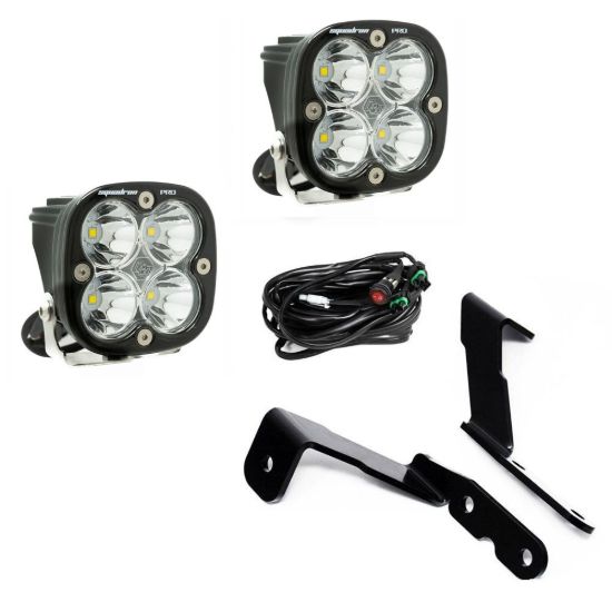 Picture of Chevy/GMC Squadron Pro A-Pillar Light Kit - Chevy/GMC 2007-13 Avalanche / Silverado/Sierra 1500/2500HD/3500HD {'07 New Body Style} / Tahoe / Yukon
