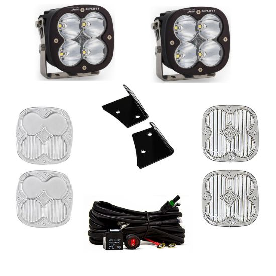 Picture of Jeep JK XL Sport A-Pillar Light Kit - Jeep 2007-18 Wrangler JK