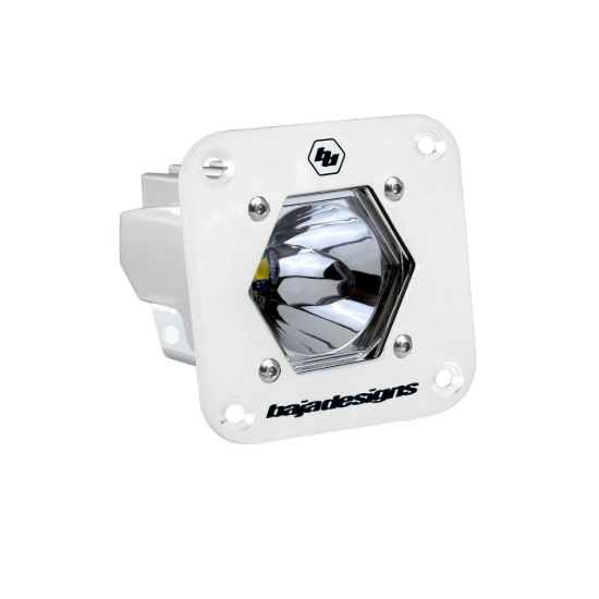 Picture of S1 White Flush Mount Auxiliary Light Pod - Universal