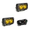 Picture of S2 Sport Black LED Auxiliary Light Pod Pair - Universal