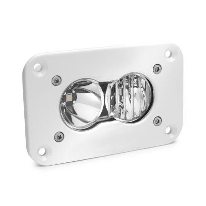 Picture of S2 Pro White Flush Mount LED Auxiliary Light Pod - Universal