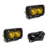 Picture of S2 Pro Black LED Auxiliary Light Pod Pair - Universal